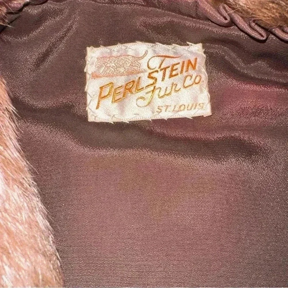 Vintage Perlstein Fur Wrap-Small to‎ Medium - Picture 5 of 7